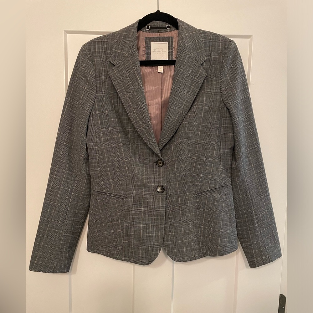Plaid Blazer